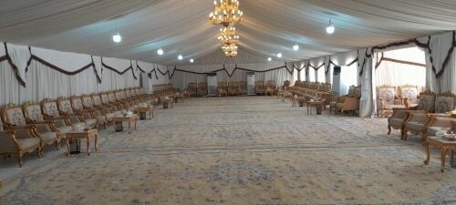 funeral tent