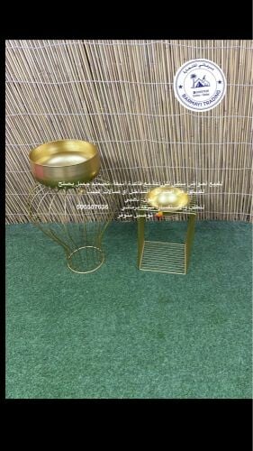 Iron plant stand.