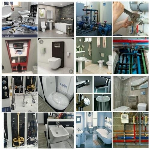 سباكة +تركيب جاكوجي+ تكسير حمام و