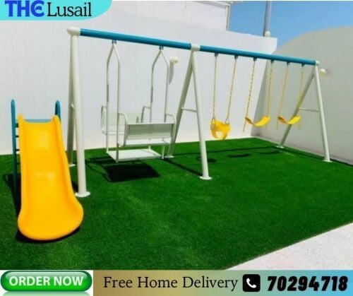 Kid's swing and sliding