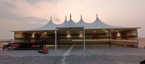 خيام وبيوت الشعر الثابته