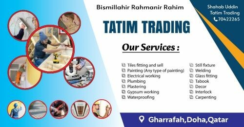 Tiles fitting and sell
Painting a