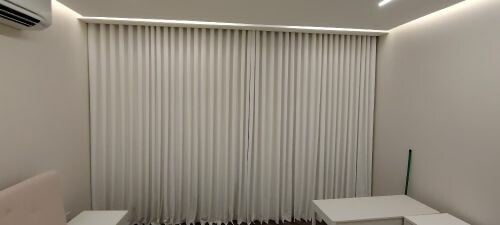 curtains..