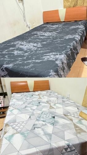 2 DOUBLE BEDS WITH MATTRESS SALE