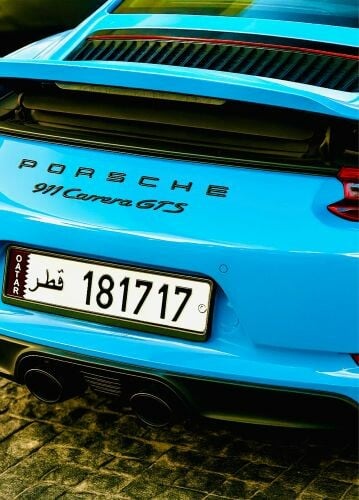 Special Plate Number 