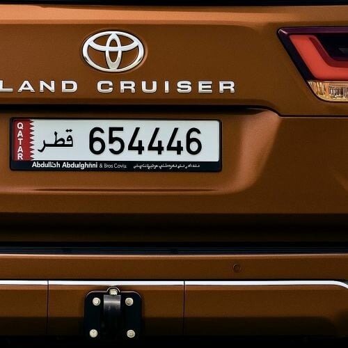special Plate Number 