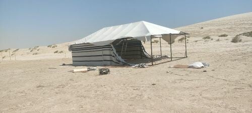 خيمة وبيوت شعر وحديد وطربل الماني