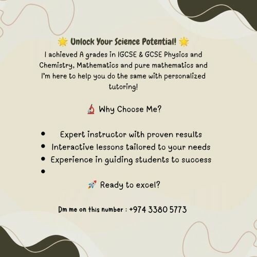 IGCSE / OLEVEL TEACHER 