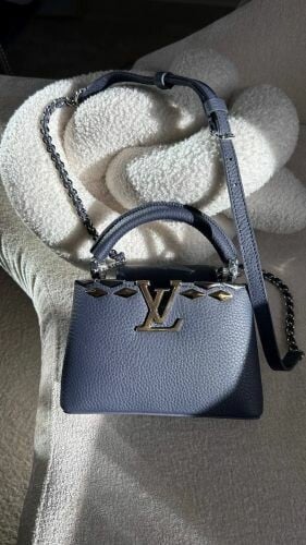 Louis Vuitton Capucines Mini Navy