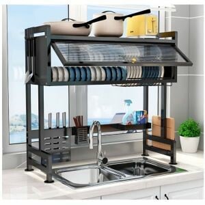 Kitchen Sink Rack With Door