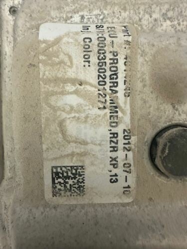 ECU for rzr 900 2012