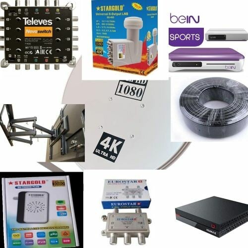 Satellite and Internet work