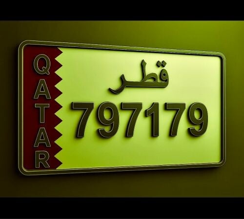Special plate Number