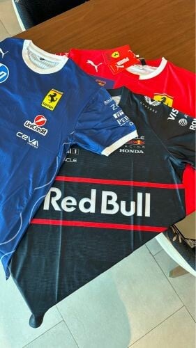 2025 F1 Tees-RedBull FerrariMonza