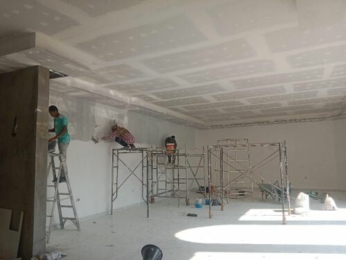gypsum decor paint All maintenanc