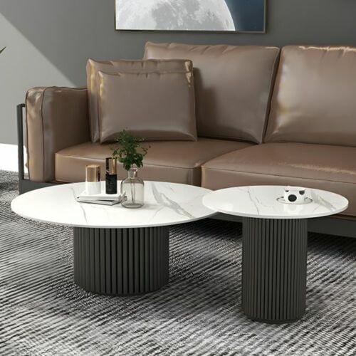 طقم طاولات رخام خمس قطع