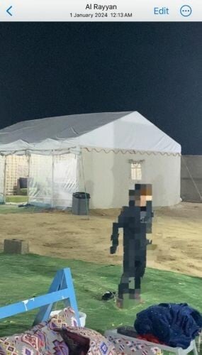 جديدة تعتبر نصبة وحدة فقط مقاس ٦/٥متر 