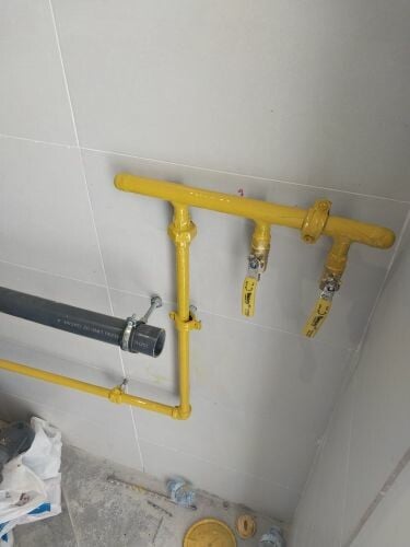 تركيب خطوط الغاز