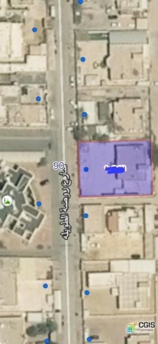 _ ارض لبيع بالوكرة ١٢٠٠م ع شارعين