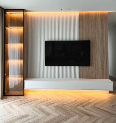 Tv Decoration Wooden Cabinet 