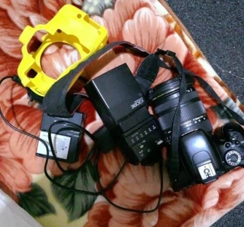 Canon EOS 600D an lens Sigma17-50