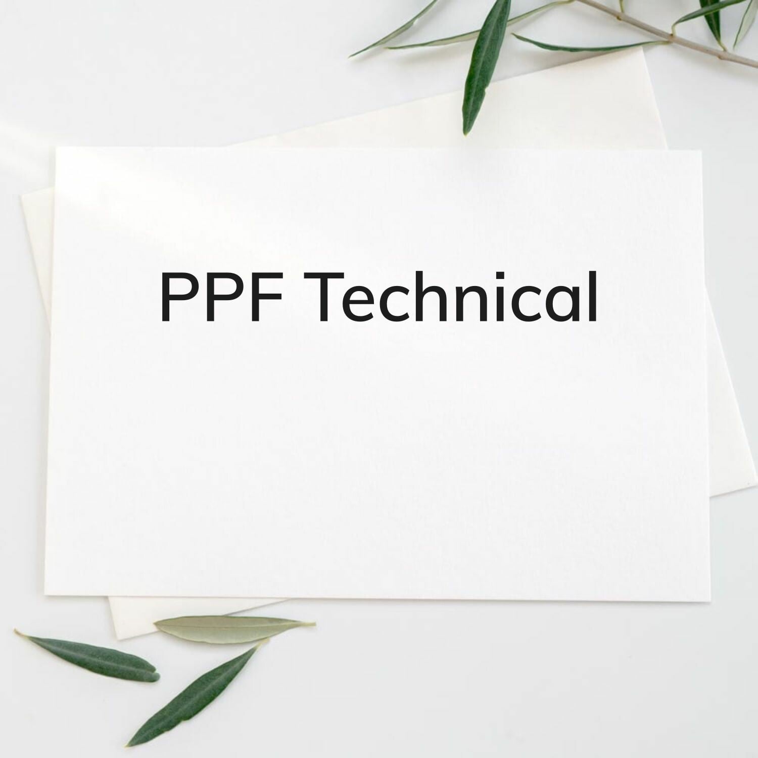 PPF TECHNICAL 