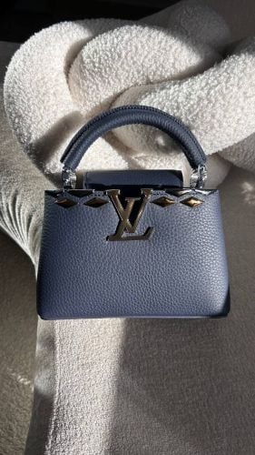 Louis Vuitton Capucines Mini Navy