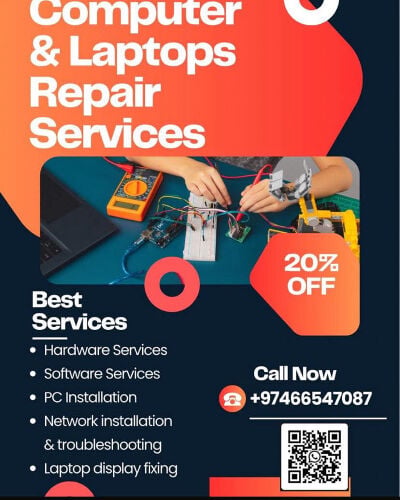 Laptop Repairing Services Qatar