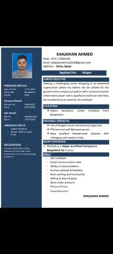 Shajahan Ahmed