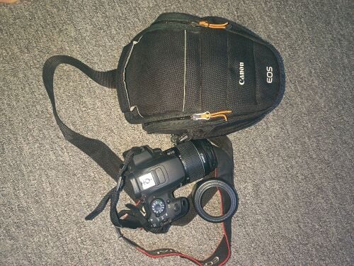 Canon EOS 700D With 18 55 lance