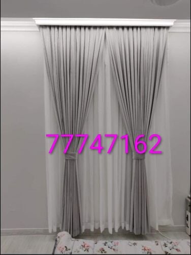تركيب ستائر جديدة