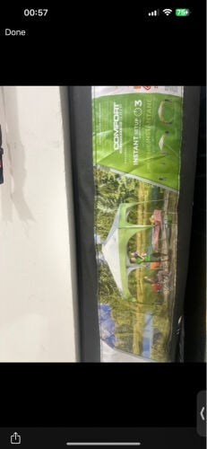 COLEMAN CANOPY FOR SALE