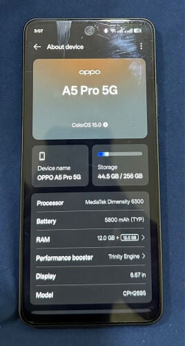 Oppo A5 Pro 5g 
