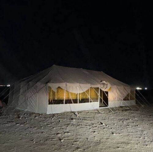خيمة كبيرة شبه جديدة-5/10