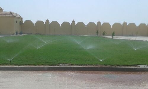 عمل شبكة المياه