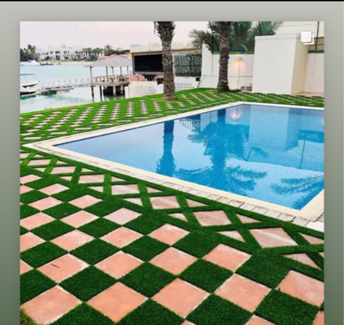 عشب صناعي
