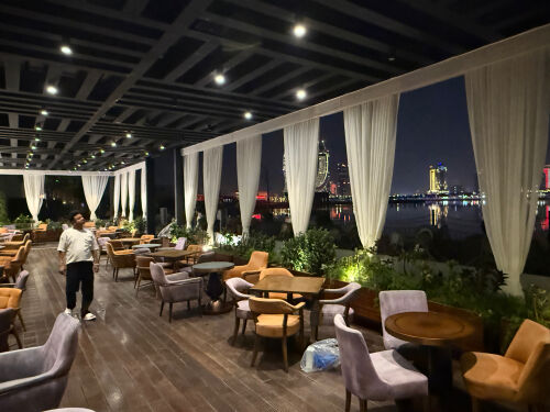 for restaurant curtains 