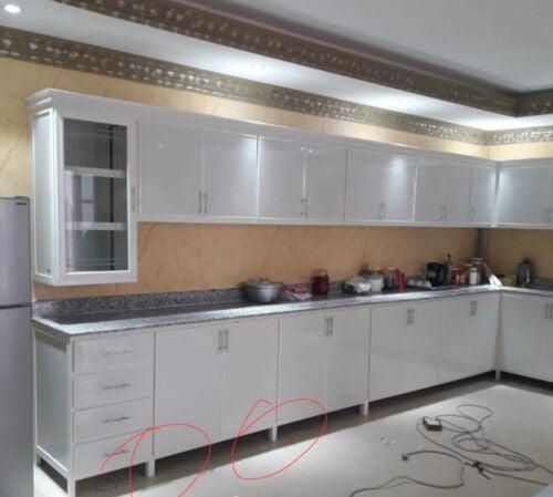 تفصيل مطابخ المنيوم تفصيل أبواب و