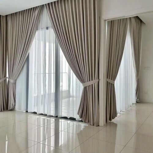 Curtain making and fixing