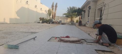 تركيب البلاط وصيانه