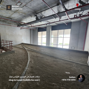 محل للايجار بمنطقة لوسيل الفوكس