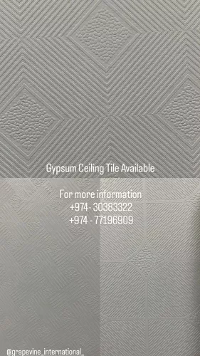 Gypsum Ceiling Tile 60x60