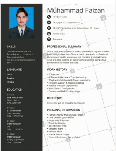 Restaurant / Mall Service Staff