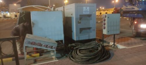 إيجار وخدمة المولدات