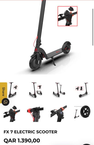 fx-7 e-scooter