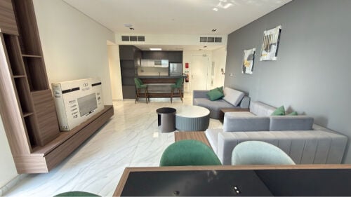 ايجار شقه مفروشه لوسيل 