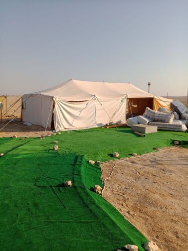 فك وبناء الخيام وبيوت الشعر