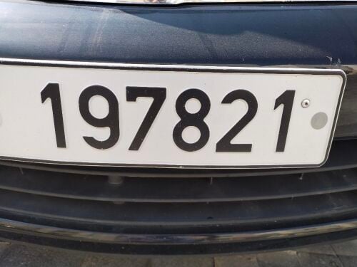 plate number with date of birth