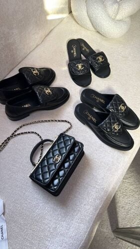 Coco Lambskin Quilted Turnlock Fl