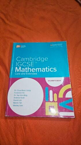 Cambridge IGCSE mathematics book